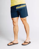 Fletcher Swim Trunk - Rhone - Navy Print