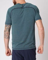 Glacier Delta Tee - Rhone - Spearmint - Back