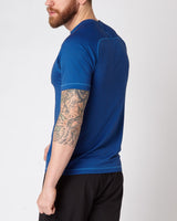 Glacier Delta Tee - Rhone - Turkish Sea - Back
