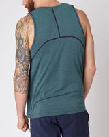 Glacier Delta Tank - Rhone - Spearmint - Back