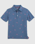 Flamingo Floaty Jr. Printed Polo