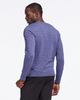 Space Dye Henley LS - Sale
