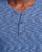 Space Dye Henley LS - Sale