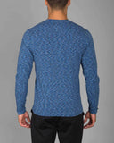 Space Dye Henley LS - Rhone