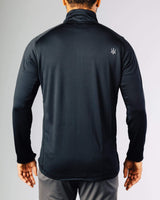 Sequoia 1/4 Zip - Rhone - Black - Back