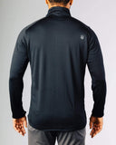 Sequoia 1/4 Zip - Rhone - Black - Back
