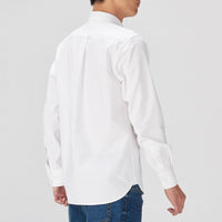 Men Organic Cotton Washed Oxford Button Down Shirt