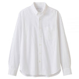 Men Organic Cotton Washed Oxford Button Down Shirt